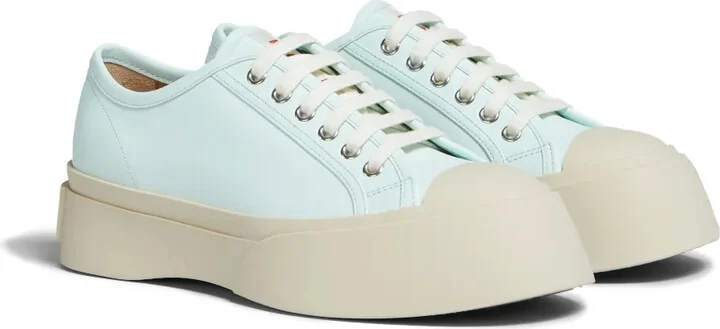 Pablo leather flatform sneakers - Image 2