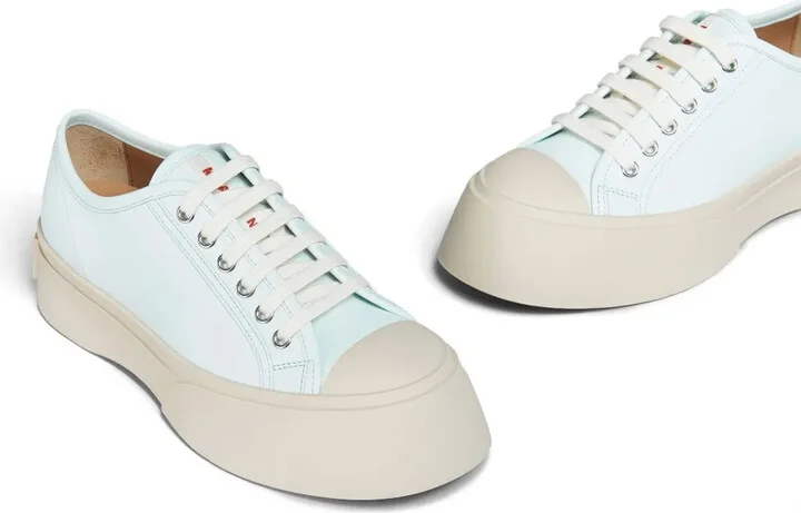 Pablo leather flatform sneakers - Image 5