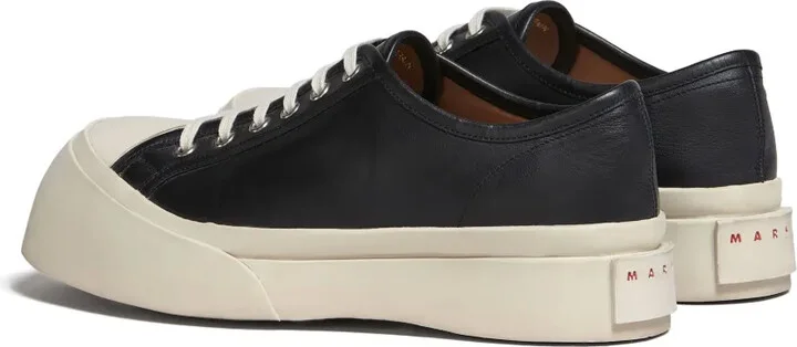 Pablo leather flatform sneakers - Image 3