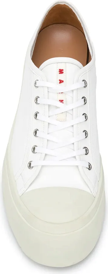 Pablo leather flatform sneakers - Image 4