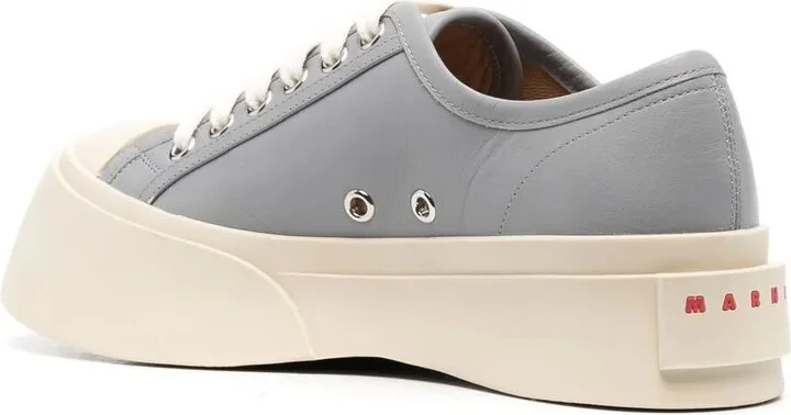 Pablo leather flatform sneakers - Image 3
