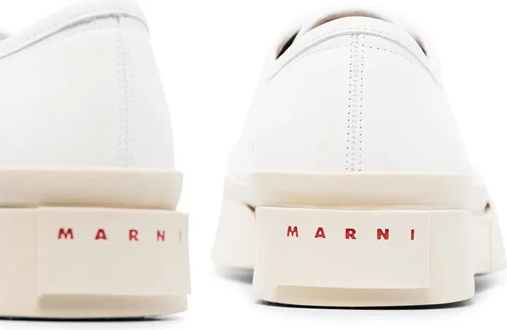 Pablo leather lace-up sneakers - Image 2