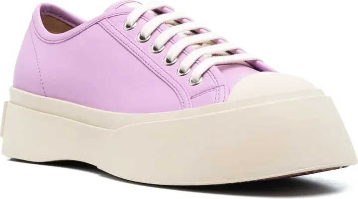 Pablo leather low-top sneakers - Image 2