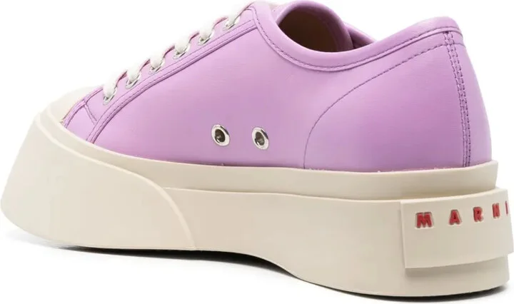 Pablo leather low-top sneakers - Image 3
