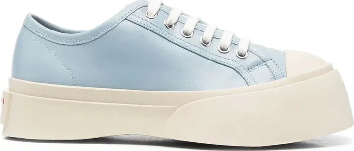 Pablo leather low-top sneakers