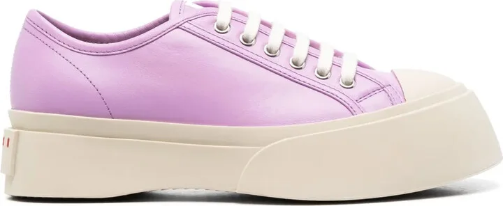 Pablo leather low-top sneakers