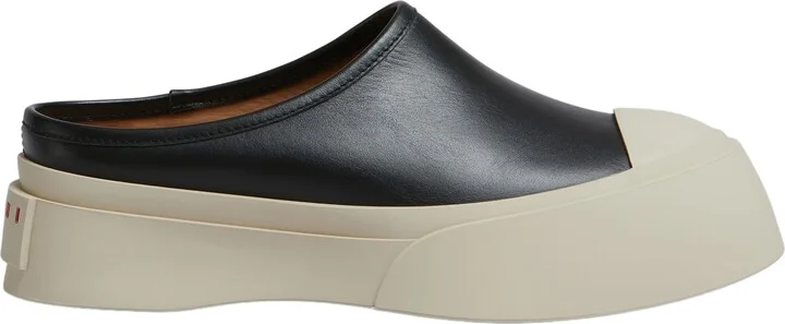Pablo Leather Mule Sneaker - Image 3