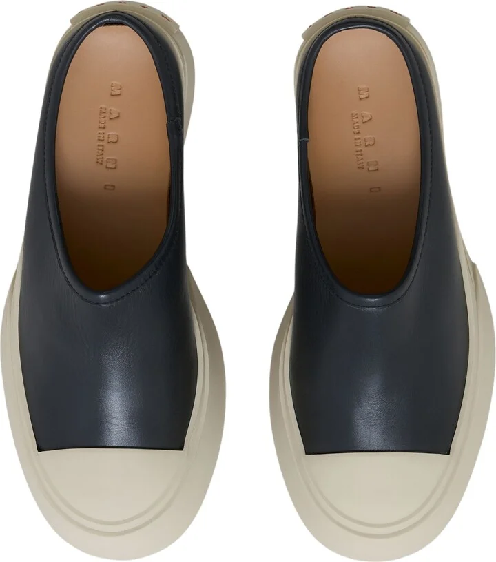 Pablo Leather Mule Sneaker - Image 5