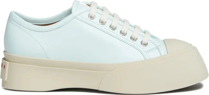 Pablo Leather Platform Sneakers