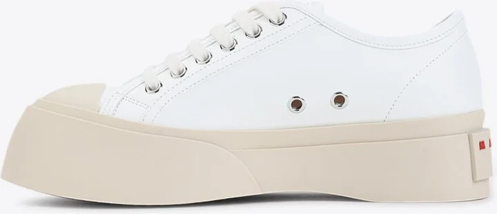 Pablo Low-Top Sneakers in Leather - Image 2