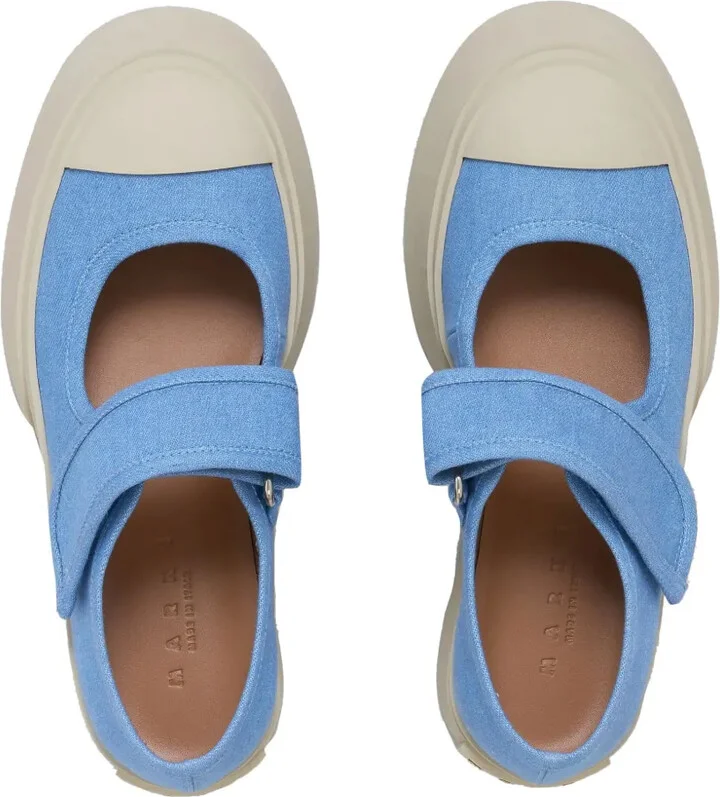 Pablo Mary Jane denim sneakers - Image 4