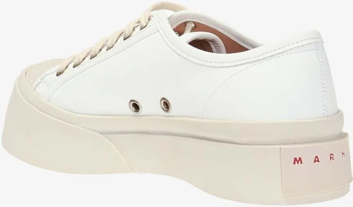 Pablo Platform Leather Sneakers - Image 2