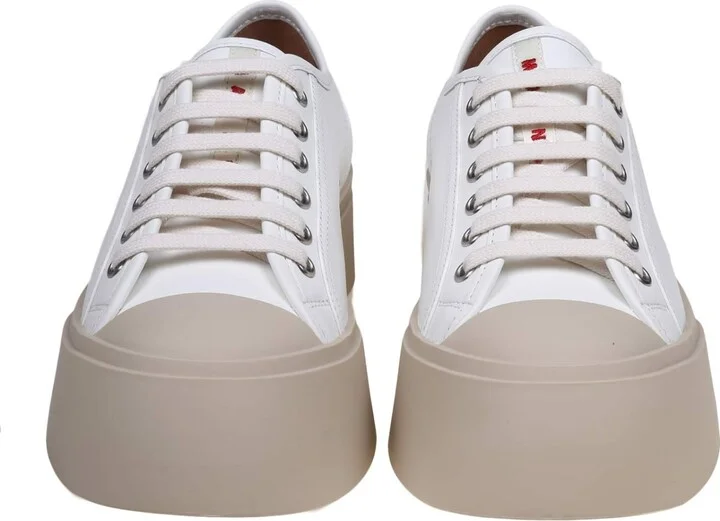 Pablo Sneakers In White Nappa - Image 3