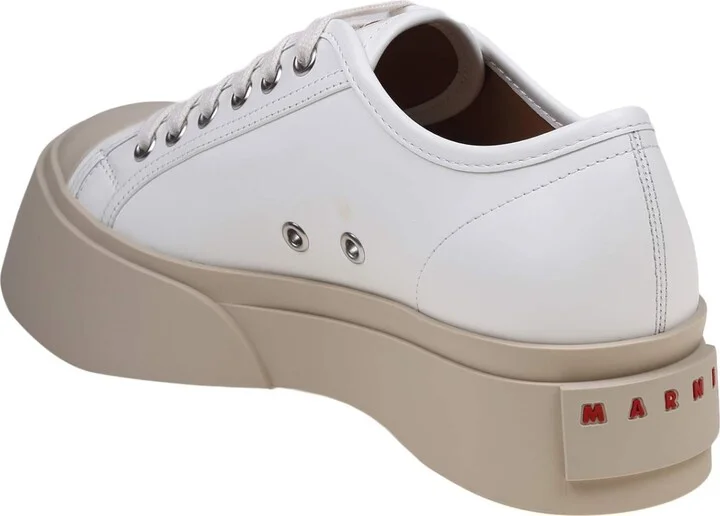 Pablo Sneakers In White Nappa - Image 4
