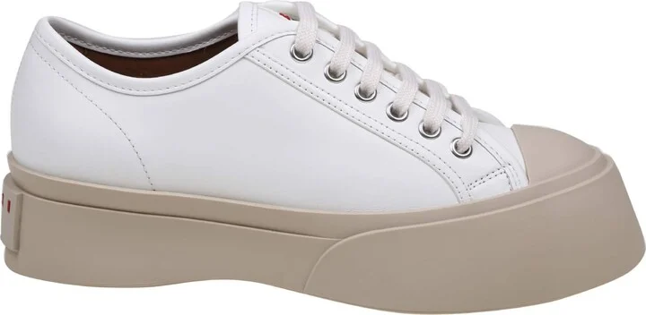 Pablo Sneakers In White Nappa