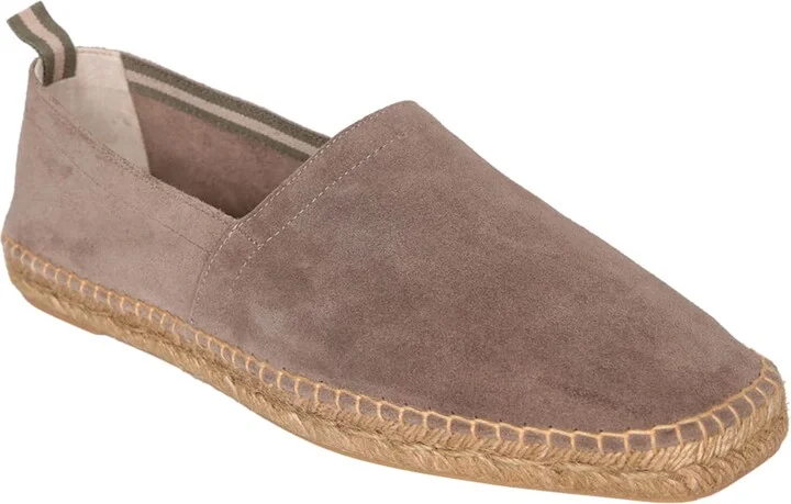 Pablo Suede Taupe Espadrilles - Image 2