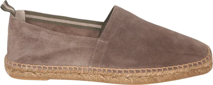Pablo Suede Taupe Espadrilles