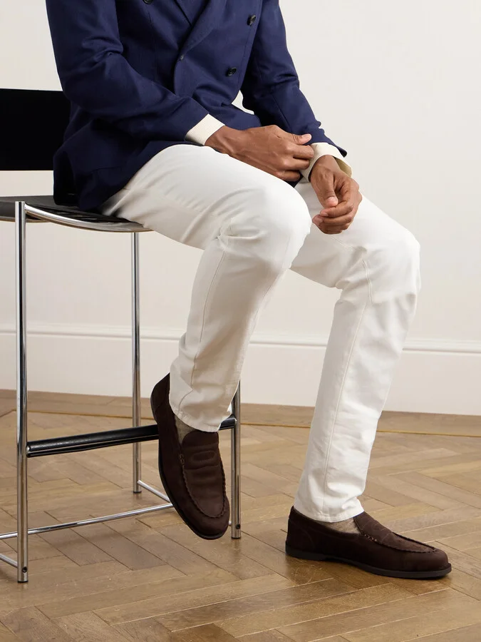 Pace Full-Grain Nubuck Loafers - Image 2