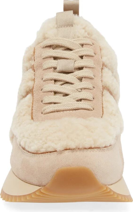 Pacey Genuine Shearling Sneaker - Image 4