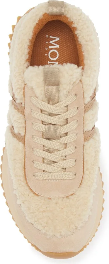 Pacey Genuine Shearling Sneaker - Image 5