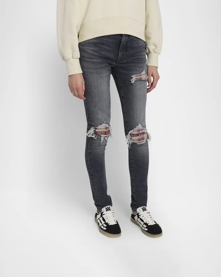 Pacific Bones Mixed Leather Sneakers - Image 4