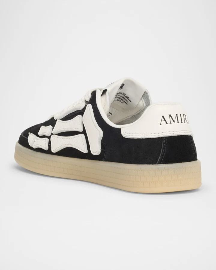 Pacific Bones Mixed Leather Sneakers - Image 5