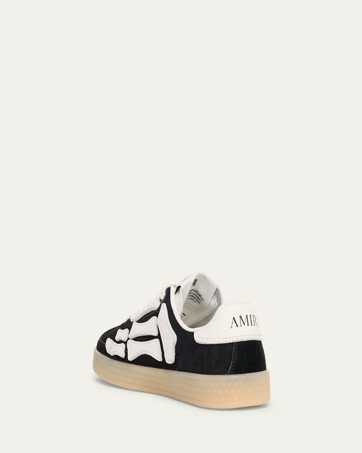 Pacific Bones Mixed Leather Sneakers - Image 3