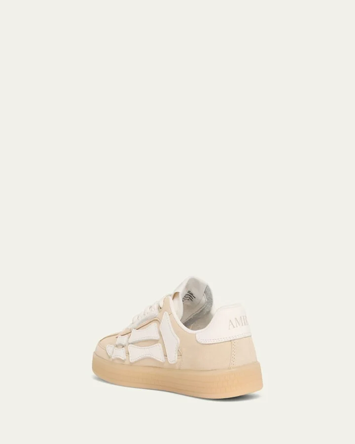 Pacific Bones Mixed Leather Sneakers - Image 5