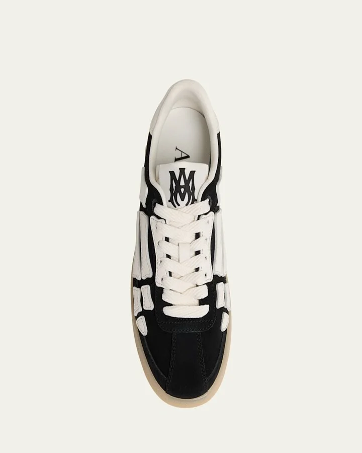 Pacific Bones Mixed Leather Sneakers - Image 7
