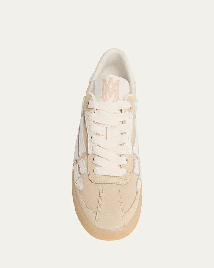 Pacific Bones Mixed Leather Sneakers - Image 9
