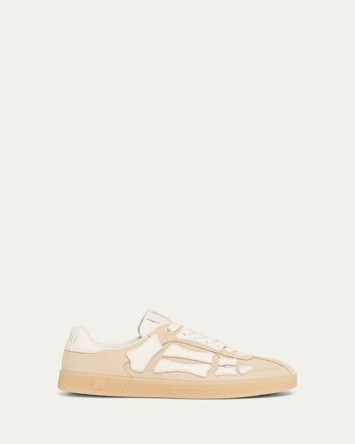 Pacific Bones Mixed Leather Sneakers