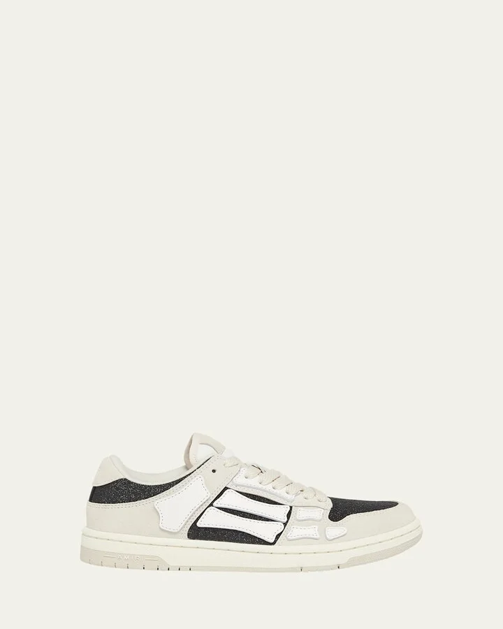 Pacific Bones Mixed Leather Sneakers