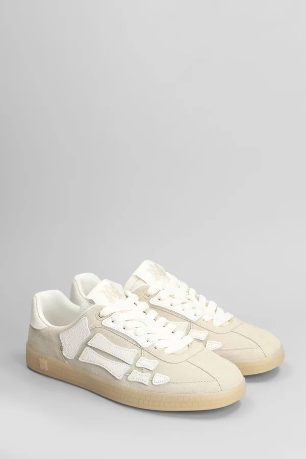 Pacific Bones Sneakers In Beige Suede - Image 2
