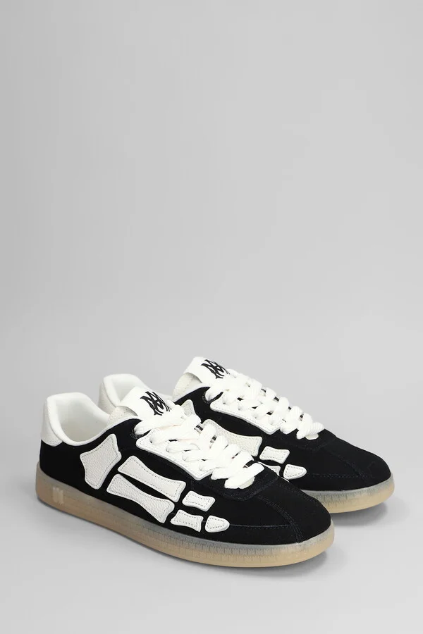 Pacific Bones Sneakers In Black Suede - Image 2