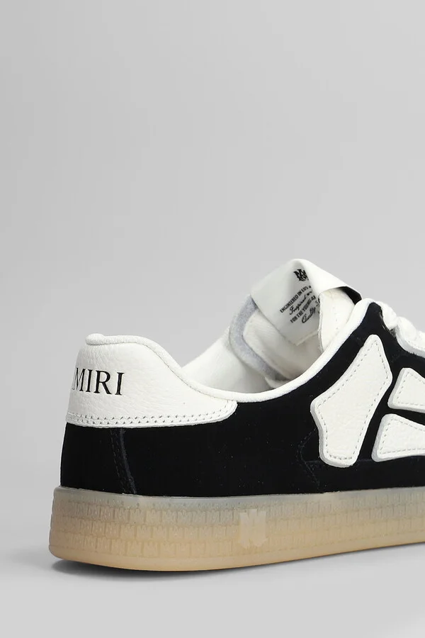 Pacific Bones Sneakers In Black Suede - Image 5