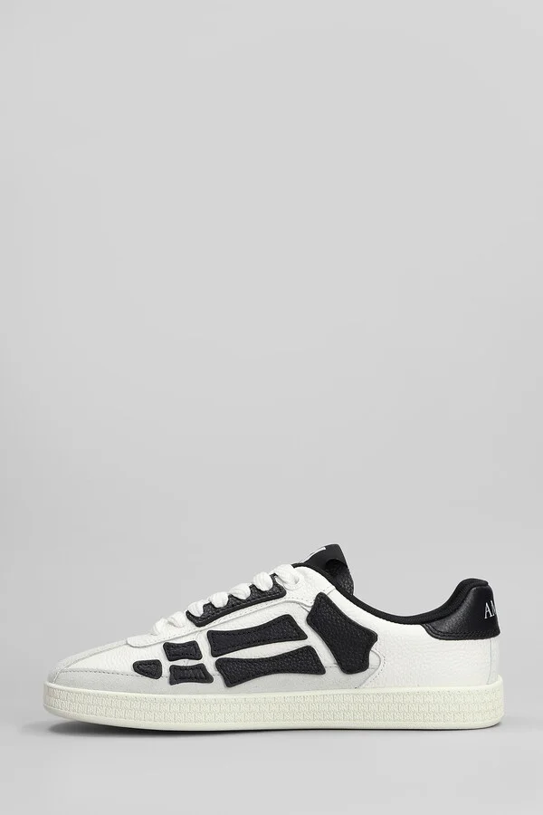 Pacific Bones Sneakers In White Leather - Image 3