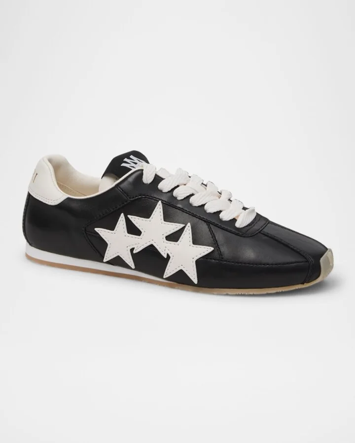 Pacific Stars Mixed Leather Sneakers - Image 4