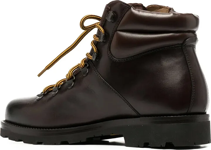 Padded-Ankle Lace-Up Boots - Image 3