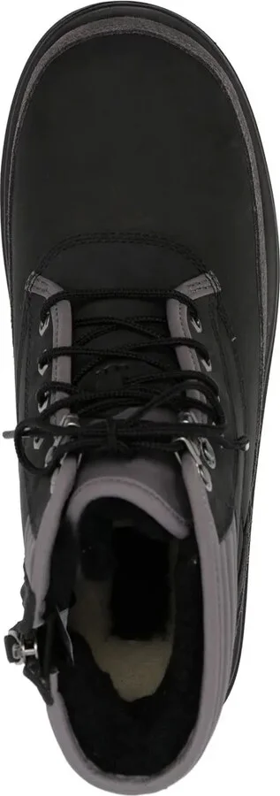 Padded-Ankle Lace-Up Boots - Image 4