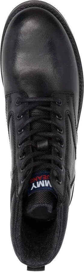 Padded-Ankle Lace-Up Boots - Image 4