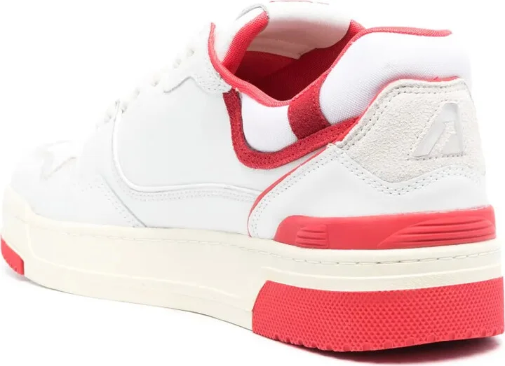Padded-Ankle Leather Sneakers - Image 3