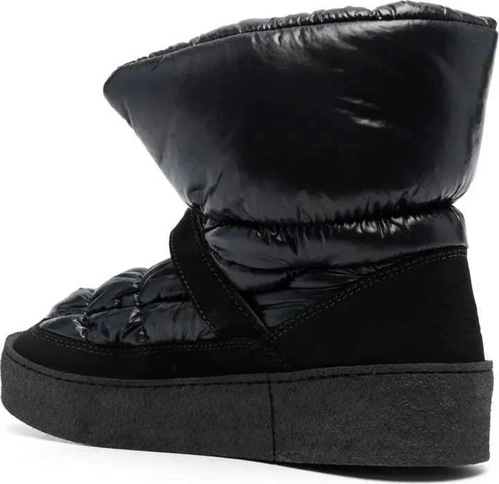 Padded Buckle-Fastening Boots - Image 3
