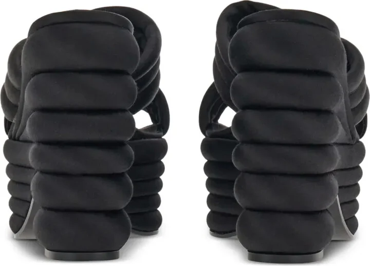 Padded-Design Platform Sandals - Image 3