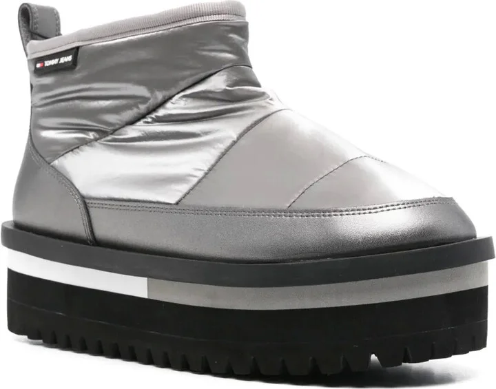 Padded Flatform Rain Boots - Image 2