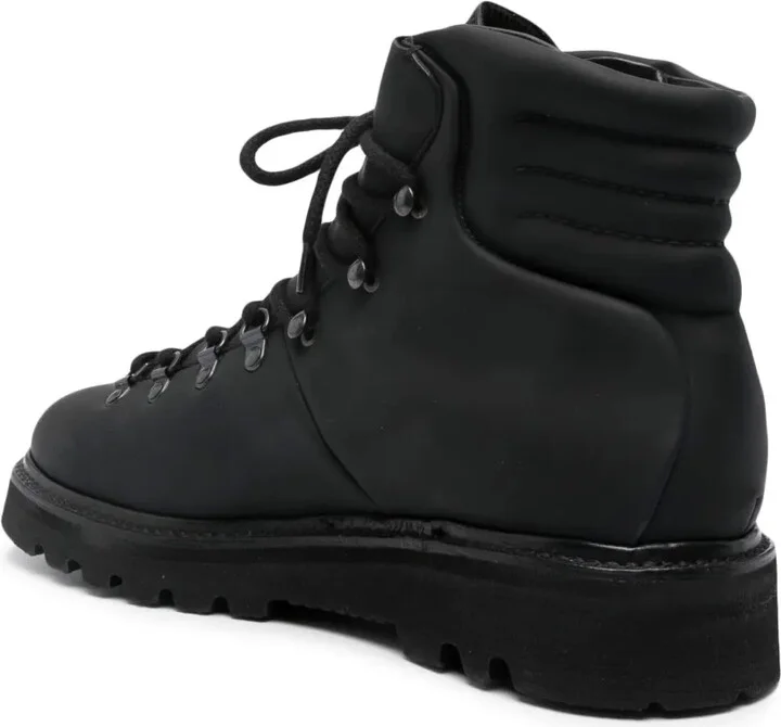 Padded Lace-Up Ankle Boots - Image 3