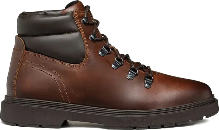Padded Lace-Up Boots