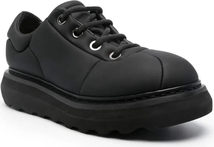 Padded Lace-Up Sneakers - Image 2