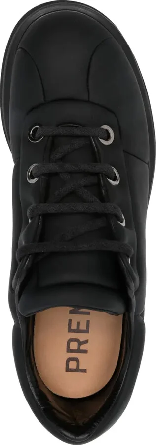 Padded Lace-Up Sneakers - Image 4