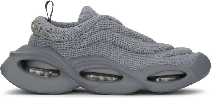 Padded Lace-Up Sneakers