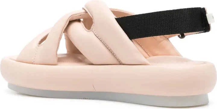 Padded Leather Sandals - Image 3
